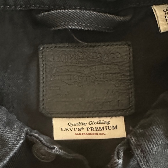 Levi’s Original Trucker Jacket Black - Picture 3 of 3